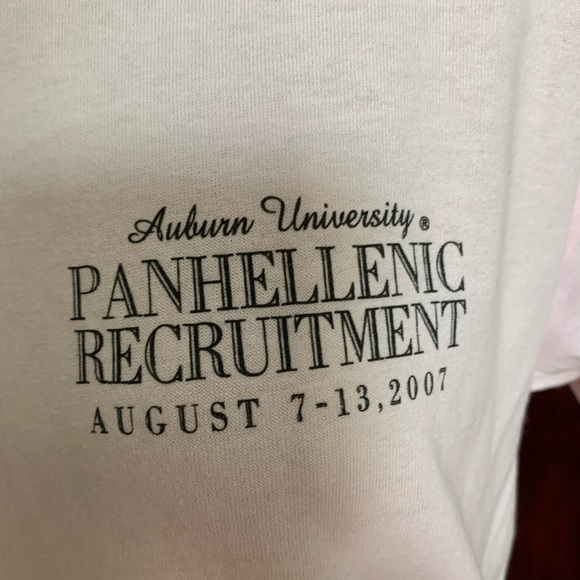 Auburn University Sorority T-shirt Small NWOT - Picture 6 of 8